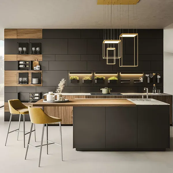 Hubelement-Innenarchitektur